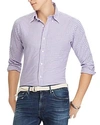 Polo Ralph Lauren Plaid Classic Fit Button-down Shirt In Pink