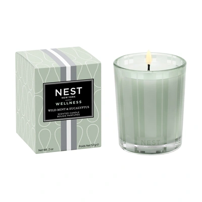 Nest Wild Mint And Eucalyptus Candle In Votive