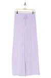 Abound Easy Cozy Wide Leg Pajama Pants In Purple Spray Marl