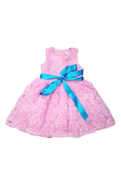 Joe-ella Kids' Lace Dress In Pink