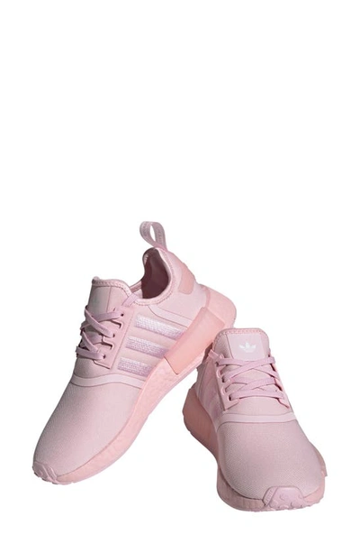 Adidas Originals Nmd_r1 Runner Trainer In Clear Pink/ Clear Pink/ White