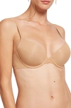 Wolford Pure 3w Underwire Push-up Bra In Fairly Light