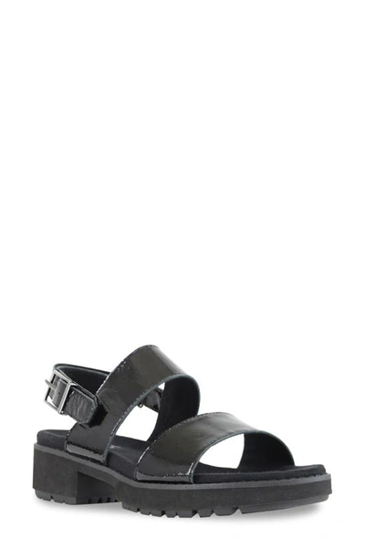 Munro Teagan Slingback Sandal In Black