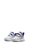 Nike Kids' Star Runner 3 Sneaker In Platinum/ Crimson/ Blue/ White