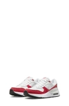 Nike Kids' Air Max Systm Sneaker In White/ Red/ Dust/ White