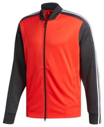 Adidas Originals Adidas Men's Colorblocked Mx Bomber Track Jacket In Hirere