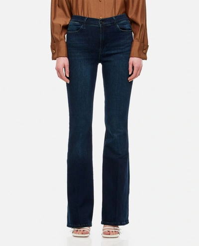 Frame Le High Flare Jeans In Blue