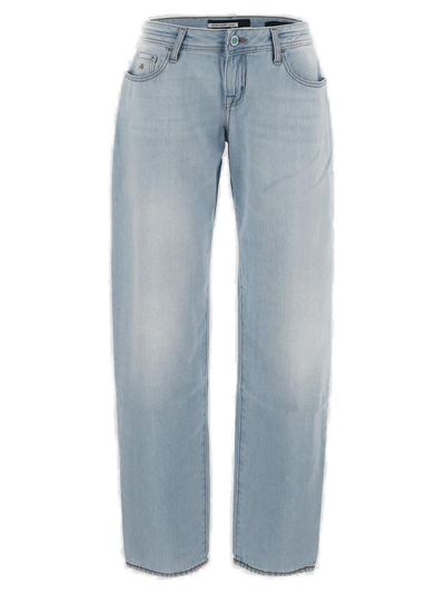 Jacob Cohen Kendall Low Waist Jeans In Denim