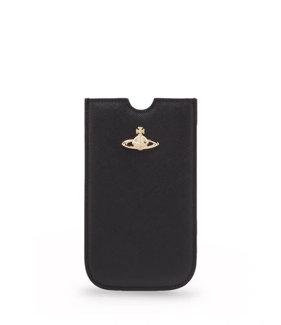 Vivienne Westwood Black Opio Saffiano Iphone 6s Plus Case Modesens