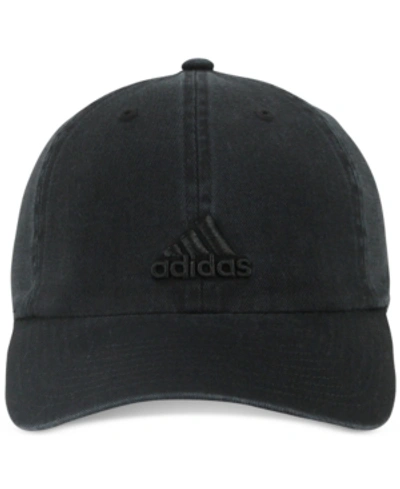 Adidas Originals Adidas Women's Saturday Adjustable Back Hat In Black