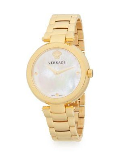 Versace Yellow Gold Plated Watch