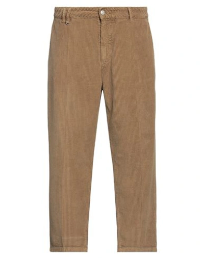 Cycle Man Pants Camel Size 34 Cotton In Beige