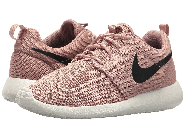 nike roshe pink black