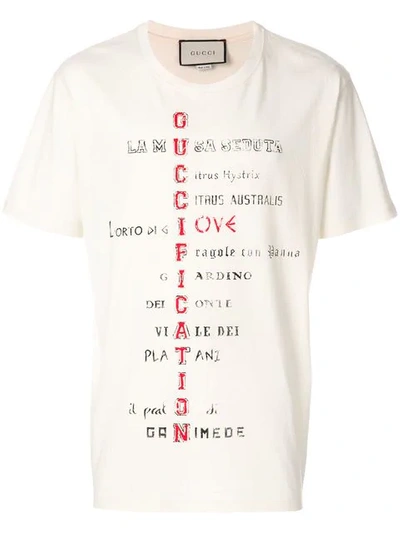 Gucci Fication T-shirt - Nude In Neutrals