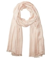 Calvin Klein Ck Logo Pashmina In Blush