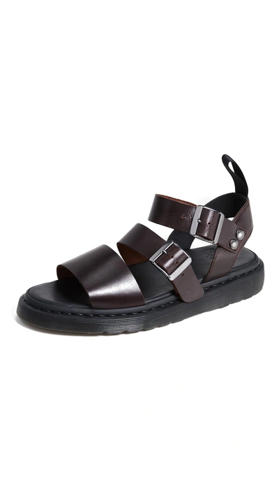 Dr. Martens' Gryphon Strap Sandals In Charro