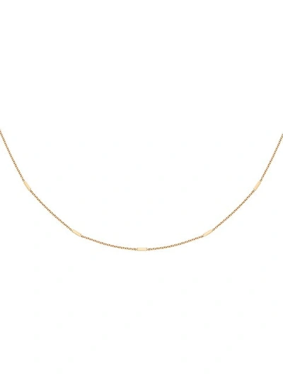 Birks Women's Iconic 18k Yellow Gold Bar Station Necklace