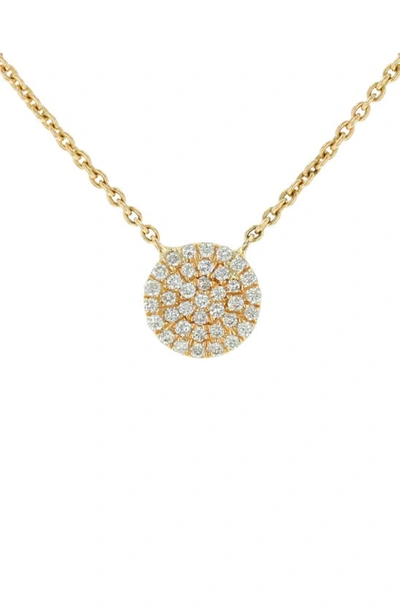 Ron Hami 14k Yellow Gold Diamond Pendant Necklace