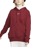 Nike Women's  Sportswear Phoenix Fleece Oversized Pullover Hoodie In Red