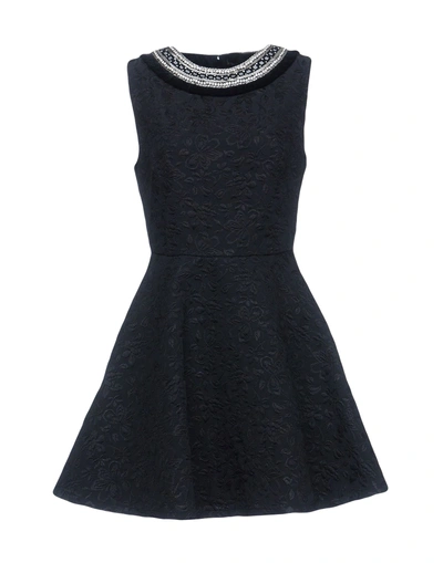 Amen Couture Short Dress In Black