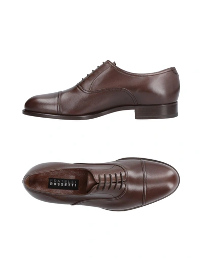 Fratelli Rossetti Lace-up Shoes In Brown