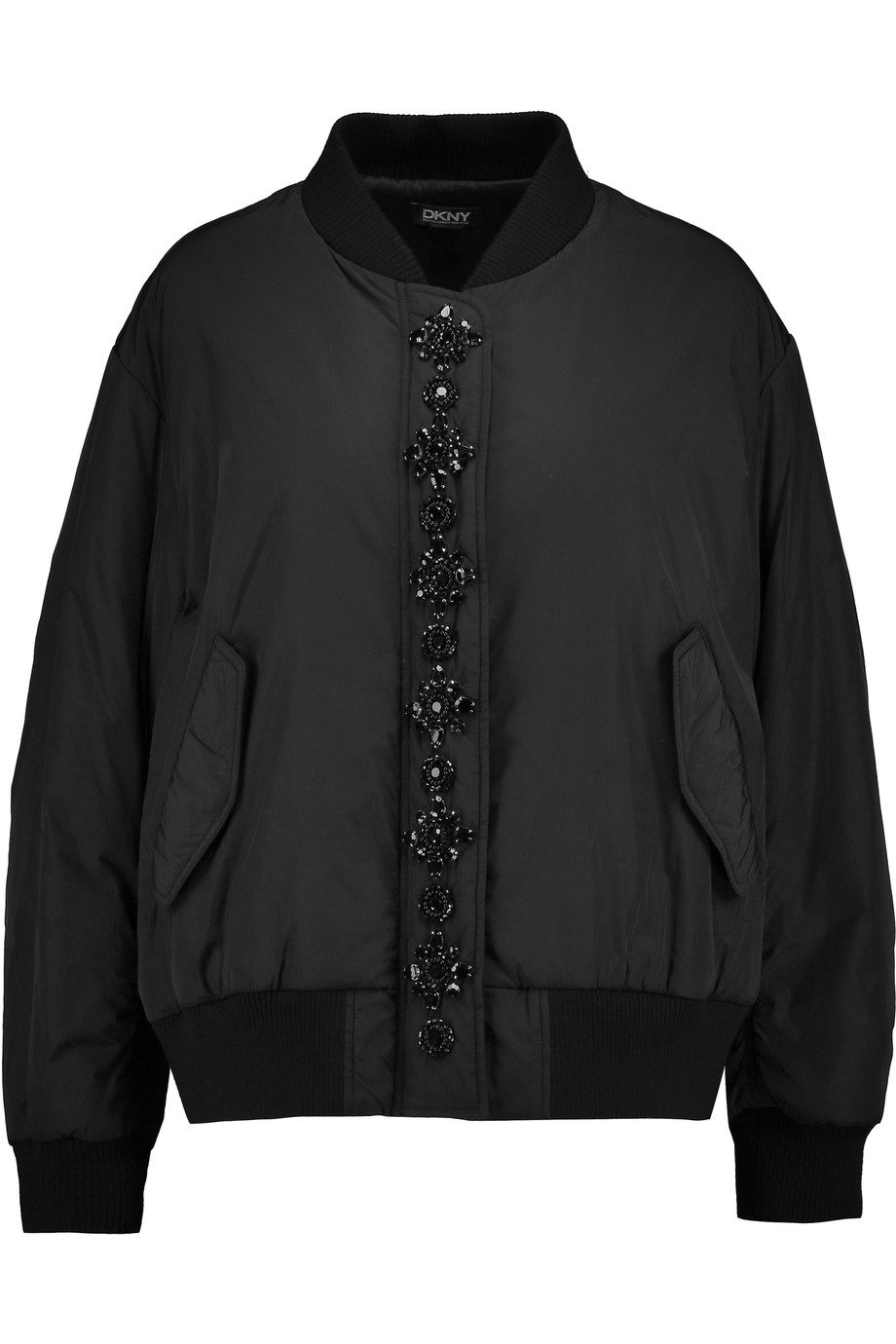 Dkny Embellished Shell Bomber Jacket | ModeSens