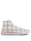 Converse X Jw Anderson Logo-print High-top Trainers In Black White