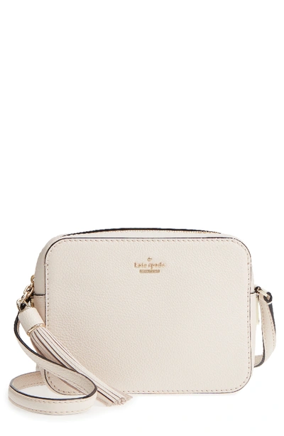 Kate Spade Kingston Drive Arla Leather Crossbody Bag White In