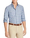 Polo Ralph Lauren Plaid Classic Fit Button-down Shirt In Blue