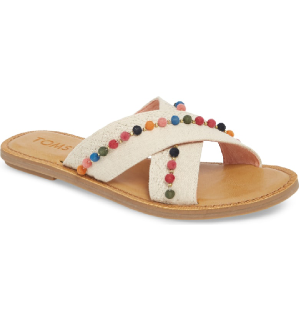 toms viv pom pom sandals