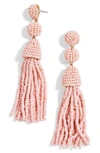 Baublebar Granita Beaded Tassel Earrings In Mint