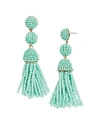 Baublebar New Mini Granita Tassel Earrings In Mint