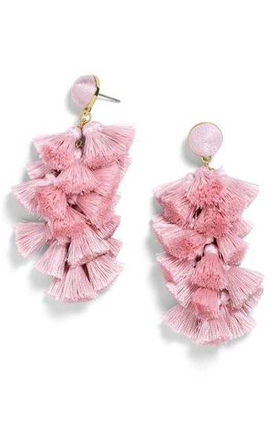 Baublebar Contessa Tassel Earrings In Blush