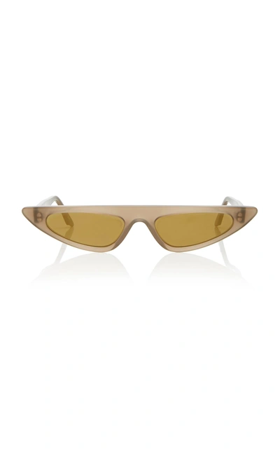 Andy Wolf Florence Cat Eye Acetate Sunglasses In Brown