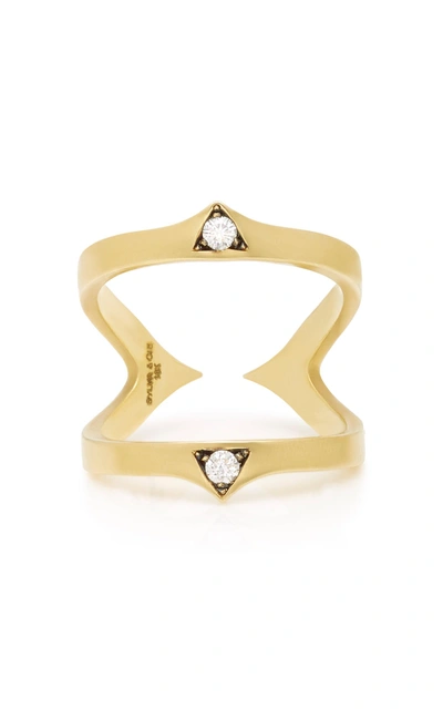 Sylva & Cie 18k Gold Diamond Ring