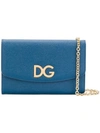 Dolce & Gabbana Monogram Clutch - Blue