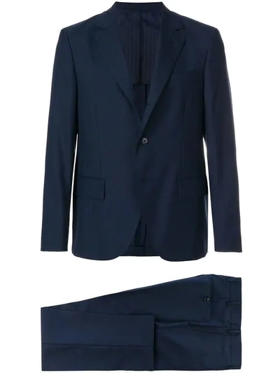 Mp Massimo Piombo Two-piece Suit - Blue