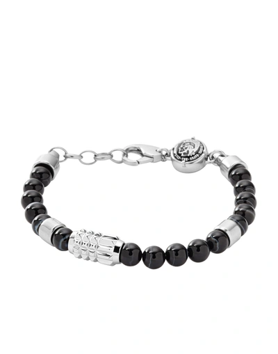 Diesel Bracelets In Black