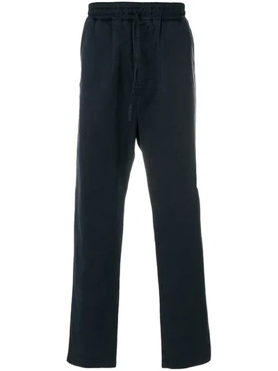 Ymc You Must Create Loose Fit Track Trousers In Blue