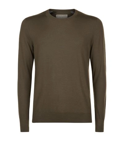 Burberry Check Detail Cashmere Sweater | ModeSens