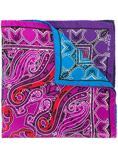 Etro Mixed Print Necktie - Multicolour