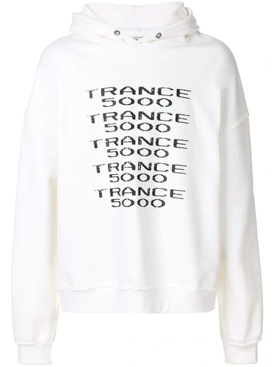 Misbhv Trance Print Sweatshirt In White