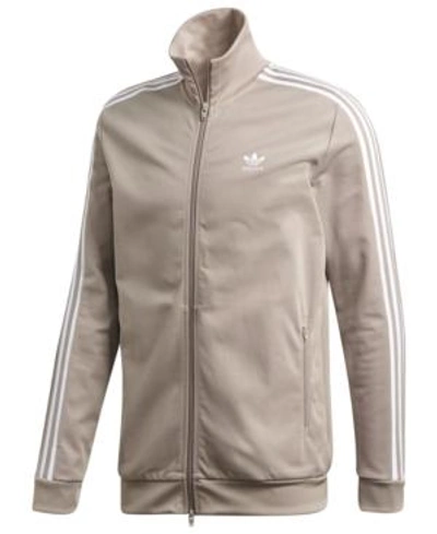 Adidas Originals Adidas Men's Originals Beckenbauer Track Jacket In Vapour Grey