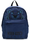 Kenzo Tiger Backpack - Blue