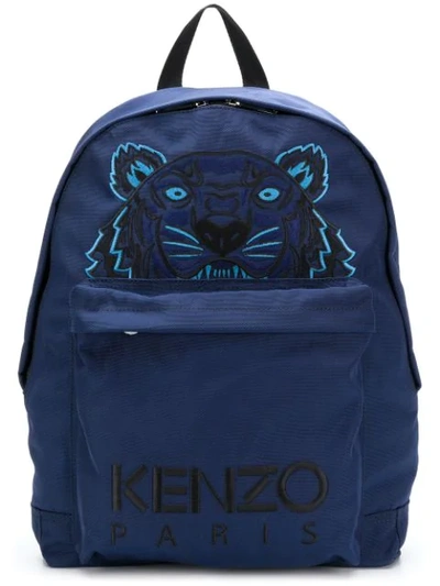 Kenzo Tiger Backpack - Blue