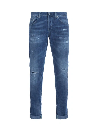Dondup Ritchie Light-blue Washed Denim Jeans