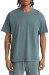 Elwood Core Oversize Cotton Jersey T-shirt In Vintage Slate