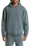 Elwood Core Oversize French Terry Hoodie In Vintage Slate