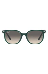 Ray Ban Ray-ban Kids' Elliot Junior 46mm Square Sunglasses In Opal Green