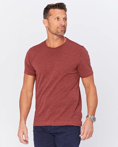 Agave Denim Mickey Short Sleeve Crew In Red